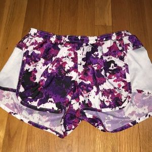 Purple Splatter Shorts